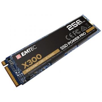 SSD EMTEC X300 Power Pro, 256GB, PCIe NVMe, M.2. 2280