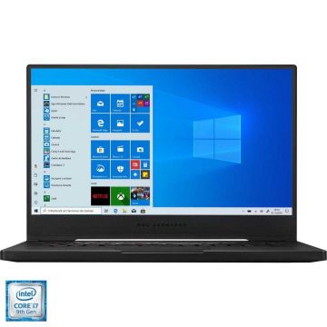 Laptop Gaming Asus ROG Zephyrus S GX502GW-AZ059T, Intel® Core™ i7-9750H, 32GB DDR4, SSD 512GB, nVidia GeForce RTX 2070 8GB, Windows 10 Home
