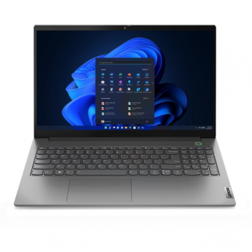 Laptop Thinkbook 15 G4 Intel Core i7-1255U 15.6inch Full HD 2x8GB 512GB SSD M.2 Intel Iris Xe 2X2AX + BT Fara Sistem de Operare Mineral Grey