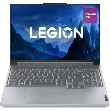 Laptop Lenovo Gaming 16'' Legion Slim 5 16APH8, WUXGA 144Hz G-Sync, Procesor AMD Ryzen™ 5 7640HS (16M Cache, up to 5.00 GHz), 16GB DDR5, 512GB SSD, GeForce RTX 4060 8GB, No OS, Misty Grey, 3Yr Onsite Premium Care