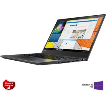 Laptop Refurbished cu Windows Thinkpad T570 Core i5-7300U 2.60 GHZ 8GB DDR4 256Gb SSD 15,6 Webcam Windows 10 Professional Preinstalat