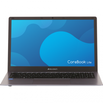 MICROTECH Laptop MICROTECH Corebook, 15.6 inch FHD, Intel Celeron N4020, 8GB RAM, 256GB SSD, Windows 11 Pro, Gri