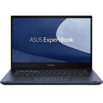 Asus Laptop Asus ExpertBook B5 Flip B5402FBA, 14 inch FHD Touch, Intel Core i7-1260P, 24GB RAM, 1TB SSD, Intel Iris Xe Graphics, Windows 11 Pro, Negru