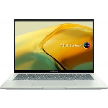 Asus Laptop ASUS OLED UX3402ZA Intel Core i5-1240P, 14 inch 2.8K, 16GB RAM, 1TB SSD, Intel Iris Xe Graphics, Windows 11 Home, Alb