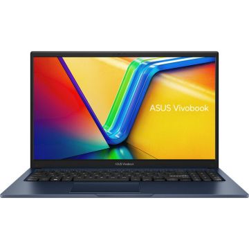 Asus Laptop Asus X1504ZA, Intel Core i7-1255U, 15.6 inch FHD, 16GB RAM, 1TB SSD, Free DOS, Albastru