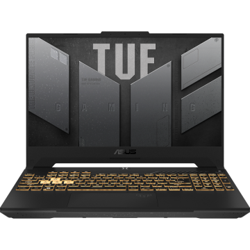 Asus Laptop Gaming ASUS TUF F15 FX507ZC4-HN009, Intel Core i5-12500H, 15.6 FHD 144Hz, 16GB RAM, SSD 512GB, nVidia GeForce RTX 3050 4GB, Fara OS + CADOU