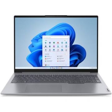 Laptop Lenovo ThinkBook 16 G6 IRL (Procesor Intel® Core™ i7-13700H (24M Cache, up to 5.00 GHz), 16inch WUXGA, 16GB, 512GB SSD, Intel Iris Xe Graphics, Win 11 Pro, Gri)