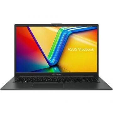 Asus Laptop Asus Vivobook Go 15 E1504FA, AMD Ryzen 5 7520U, 15.6 inch FHD, 8GB RAM, 512GB SSD, Free DOS, Negru + CADOU