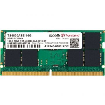 Transcend Memorie SO-DIMM Transcend JetRam, 16GB, DDR5-5600Mhz, CL46