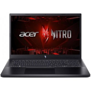 Acer Laptop Gaming Acer Nitro V 15 ANV15-51, Intel Core i5-13420H, 15.6 inch FHD, 16GB RAM, 512GB SSD, nVidia RTX 4050 6GB, Free DOS, Negru