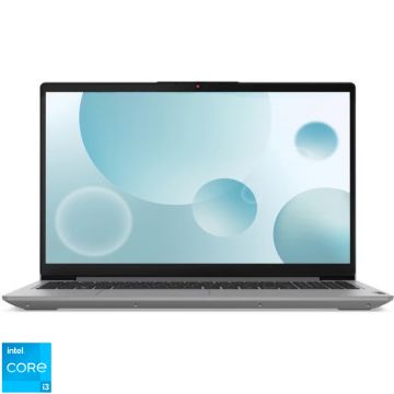 Laptop Lenovo 15.6'' IdeaPad 3 15IAU7, FHD, Procesor Intel® Core™ i3-1215U (10M Cache, up to 4.40 GHz, with IPU), 8GB DDR4, 512GB SSD, Intel UHD, No OS, Arctic Grey