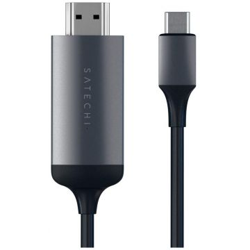 Adaptor Satechi USB Type-C - HDMI, 4K 60HZ, 1.8m (Gri)