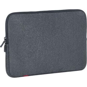 Husa laptop RivaCase Sleeve, Antisoc, 15.6inch (Gri)