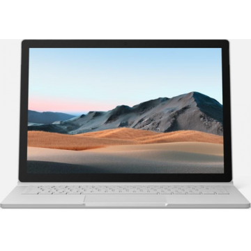 Laptop 2in1 Microsoft Surface Book 3 (Procesor Intel® Core™ i5-1035G7 (6M Cache, up to 3.70 GHz), Ice Lake, 13.5inch, Touch, 8GB, 256GB SSD, Intel® Iris® Plus Graphics, Win10 Home, Argintiu)