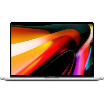 Laptop Apple MacBook Pro 16 Retina (Procesor Intel® Core™ i9-9880H (16M Cache, up to 4.80 GHz), Coffee Lake, 16inch, Retina, Touch Bar, 16GB, 1TB SSD, AMD Radeon Pro 5500M @4GB, Mac OS Catalina, Layout INT, Argintiu)