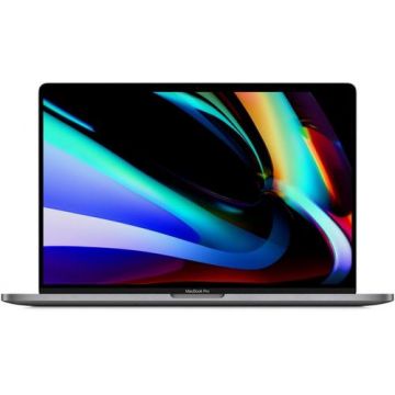Laptop Apple MacBook Pro 16 Retina (Procesor Intel® Core™ i9-9880H (16M Cache, up to 4.80 GHz), Coffee Lake, 16inch, Retina, Touch Bar, 16GB, 1TB SSD, AMD Radeon Pro 5500M @4GB, Mac OS Catalina, Layout INT, Gri)