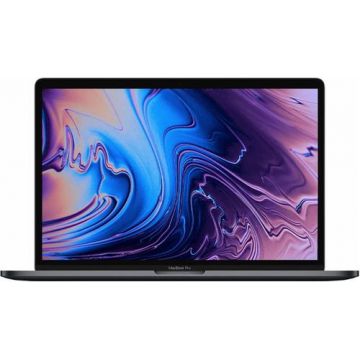 Laptop Apple The New MacBook Pro 13 Retina (Procesor Intel® Core™ i5-8279U (6M Cache, up to 4.10 GHz), Coffee Lake, 13.3inch, Retina, Touch Bar, 8GB, 256GB SSD, Intel® Iris® Plus Graphics 655, FPR, Mac OS Mojave, Layout INT, Gri)