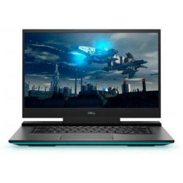 Laptop Gaming Dell Inspiron G7 7700 (Procesor Intel® Core™ i5-10300H (8M Cache, up to 4.50 GHz), Comet Lake, 17.3inch FHD 144Hz, 8GB, 512GB SSD, nVidia GeForce GTX 1660Ti @6GB, Win10 Home, Negru)