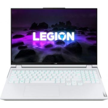 Laptop Gaming Lenovo Legion 5 Pro 16ACH6H (Procesor AMD Ryzen™ 5 5600H (16M Cache, up to 4.2 GHz) 16inch WQXGA 165Hz, 8GB, 512GB SSD, nVidia GeForce RTX 3050 Ti @4GB, Alb)