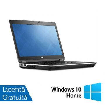 Laptop Refurbished Dell Latitude E6440 (Procesor Intel® Core™ i5-4300M (3M Cache, up to 3.30 GHz) 14inch, 8GB, 120GB SSD, DVD-RW, Intel® HD Graphics 4600, Windows 10 Home, Negru)