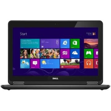 Laptop Refurbished Dell Latitude E7240 (Procesor Intel® Core™ i5-4300U (3M Cache, up to 2.90 GHz), Haswell, 12.5inch, 8GB, 128GB SSD, Intel® HD Graphics 4400, Negru)