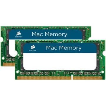 Memorie Laptop Corsair Mac SO-DIMM DDR3, 2x8GB, 1333MHz (9-9-9-24)