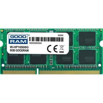 Goodram 8GB, DDR3-1600MHz, CL11, 1.5V - Mini-Laptop.ro