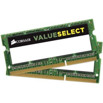 Memorii Laptop Corsair SO-DIMM, DDR3L, 2x4GB, 1600MHz, 1.35V