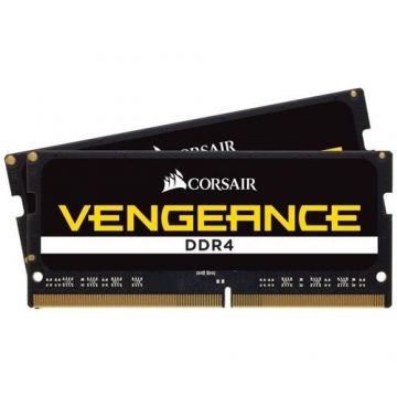 Memorii laptop Corsair Vengeance, 32GB, DDR4, 2666MHz, CL18, 1.2v, Dual Channel