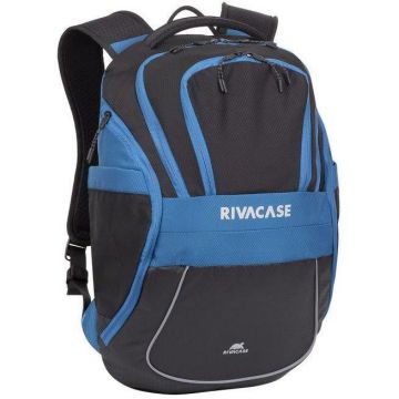 Rucsac laptop RivaCase Sport 5225, 15.6inch (Negru/Albastru)