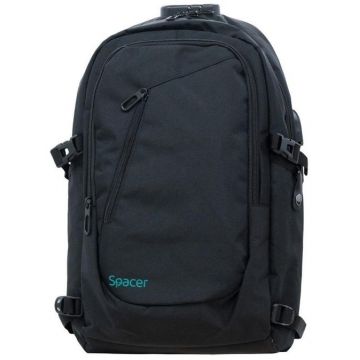 Rucsac Laptop Spacer Duke SPB-DUKE-BLACK, 15.6inch (Negru)