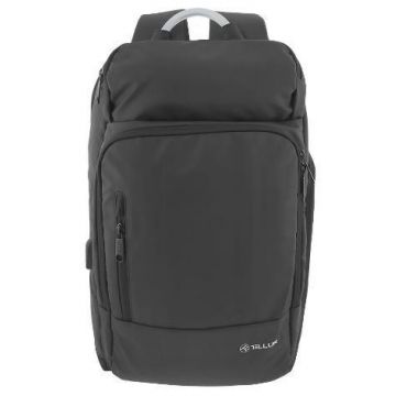 Rucsac Laptop Tellur TLL611242, 17.3inch, USB (Negru)