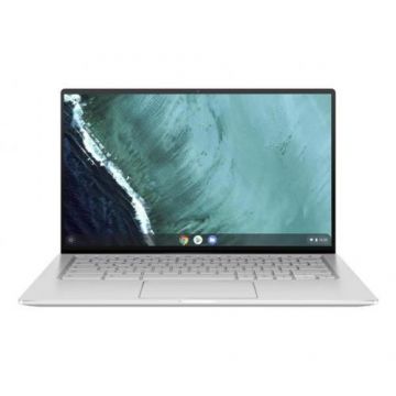 Laptop 2in1 Asus ChromeBook Flip C434TA-AI0510 (Procesor Intel® Core™ m3-8100Y (4M Cache, up to 3.40 GHz) 14inch FHD Touch, 4GB, 64GB eMMC, Intel® UHD Graphics 615, Chrome OS, Argintiu)