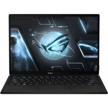 Laptop 2in1 ASUS ROG Flow Z13 GZ301ZE-LD220W (Procesor Intel® Core™ i9-12900H (24M Cache, up to 5.00 GHz) 13.4inch WUXGA Touch, 16GB, 1TB SSD, nVidia GeForce RTX 3050 Ti @4GB, Win11 Home, Negru)
