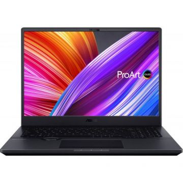 Laptop Asus ProArt StudioBook Pro 16 OLED H7600HM-L2033X (Procesor Intel® Core™ i9-11900H (24M Cache, up to 4.80 GHz) 16inch 4K, 64GB, 2x 2TB SSD, nVidia GeForce RTX 3060 @6GB, Win 11 Pro, Negru)
