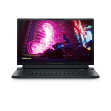 Laptop Gaming Dell Alienware X17 R1 (Procesor Intel® Core™ i7-11800H (24M Cache, up to 4.60 GHz) 17.3inch FHD 165Hz, 32GB, 2TB SSD, nVidia GeForce RTX 3070 @8GB, Win11 Pro, Alb/Negru)