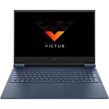 Laptop Gaming HP Victus 16-d0095nq (Procesor Intel® Core™ i5-11400H (12M Cache, up to 4.50 GHz), 16.1inch FHD, 16GB, 512GB SSD, nVidia GeForce RTX 3050 Ti @4GB, Albastru)