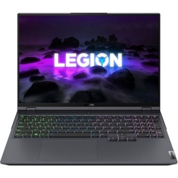 Laptop Gaming Lenovo Legion 5 Pro 16ACH6H (Procesor AMD Ryzen™ 5 5600H (16M Cache, up to 4.2 GHz) 16inch WQXGA 165Hz, 16GB, 512GB SSD, nVidia GeForce RTX 3060 @6GB, Gri)