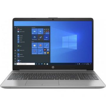Laptop HP 255 G8 (Procesor AMD Ryzen™ 5 5500U (8M Cache, up to 4.0 GHz), 15.6inch FHD, 16GB, 512GB SSD, AMD Radeon™ Graphics, Win 10 Pro, Argintiu)