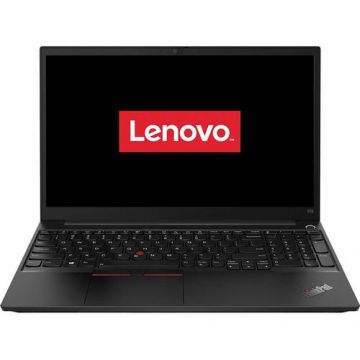 Laptop Lenovo ThinkPad E15 Gen 2 (Procesor AMD Ryzen 5 4500U (8M Cache, up to 4.00 GHz) 15.6inch FHD, 8GB, 256GB SSD, AMD Radeon Graphics, FPR, Negru)
