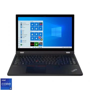 Laptop Lenovo ThinkPad T15g Gen2 (Procesor Intel® Core™ i9-11950H (24M Cache, up to 4.90 GHz) 15.6inch UHD, 32GB, 1TB SSD, nVidia GeForce RTX 3080 @16GB, Win10 Pro, Negru)