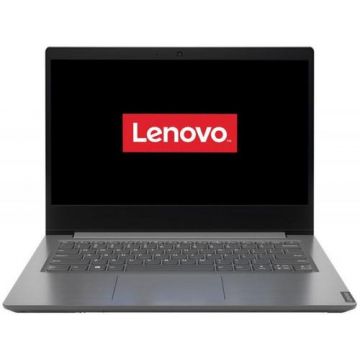 Laptop Lenovo V14 ADA (Procesor AMD Ryzen 3 3250U (4M Cache, up to 3.50 GHz), 14inch FHD, 8GB, 512GB SSD, AMD Radeon Graphics, Win 10 Home, Gri)