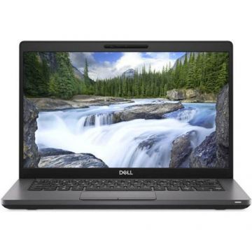 Laptop Refurbished Dell Latitude 5400 (Procesor Intel Core i5-8265U (4core, 1.60GHz up to 3.90GHz, 6Mb Cache), 14inch, Full HD, 8GB DDR4, 256GB SSD M.2, Webcam, Windows 10 PRO, Negru)