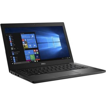Laptop Refurbished Dell Latitude 7280, Intel Core I5-7300U 2.6GHz up to 3.5GHz, 8GB DDR4, 256GB SSD, 12.5inch HD, Webcam (Negru)