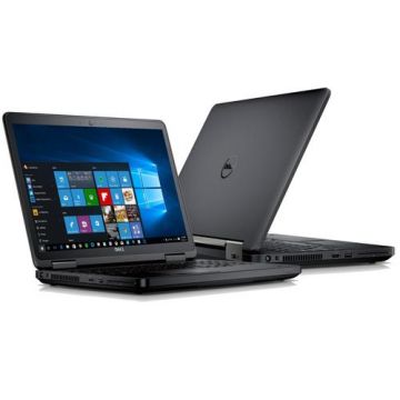Laptop Refurbished Dell Latitude E5450, i5-5300U CPU @ 2.30GHz up to 2.90 GHz, 4GB DDR3, 500GB HDD, 14 inch, 1366x768, Webcam (Negru)