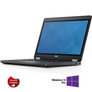 Laptop Refurbished Dell Latitude E5470 Intel Core i7-6820HQ 2.7GHz up to 3.6GHz 16GB DDR4 256GB SSD 14inch FHD Webcam Soft Preinstalat Windows 10 PRO