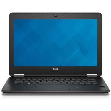 Laptop Refurbished Dell Latitude E7270 (Procesor Intel® Core™ i5-6300U (3M Cache, up to 3.0 GHz) 12.5inch FHD , 8GB DDR4, 128GB SSD, Intel® HD Graphics, Negru)