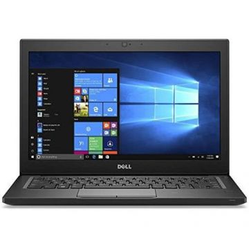 Laptop refurbished Dell Latitude E7280, i5 - 6200U 2.3GHz up to 2.8GHz, 8GB DDR4, 256GB NVMe SSD, 12.5inch FHD, Webcam (Negru)