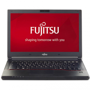 Laptop Refurbished Fujitsu LIFEBOOK E448 (Procesor Intel Core i3-7310U (7 core, 3Mb Cache, 2.70GHz), 14inch, 8GB DDR4, 256GB SSD, Webcam, Intel HD Graphics)