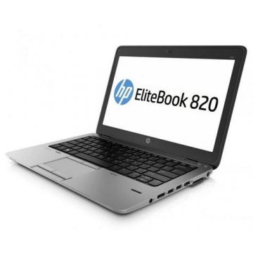 Laptop Refurbished HP EliteBook 820 G1, Intel Core i5-4200U CPU 1.60GHz - 2.60GHz, 4GB DDR3, 500 GB HDD, 12.5 INCH, 1366x768, Webcam (Negru)